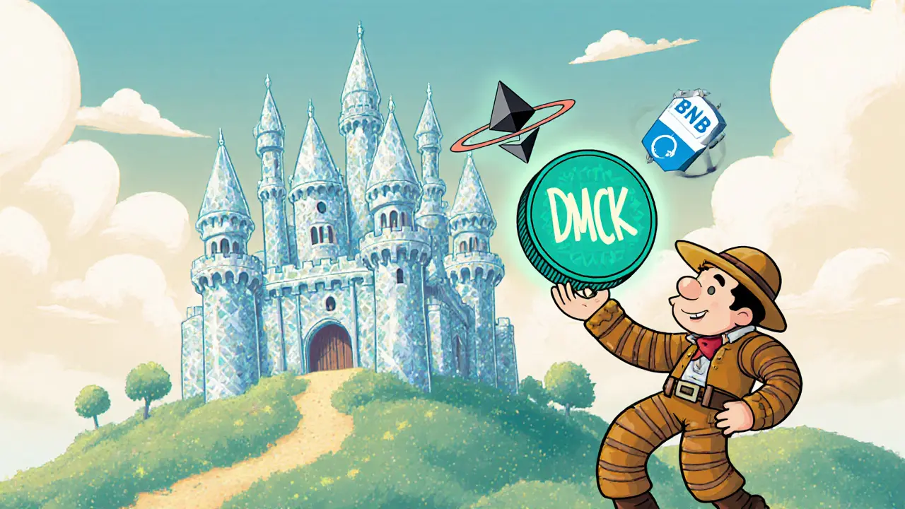 Diamond Castle (DMCK) Explained: What the Crypto Coin Is, How It Works, and Market Outlook