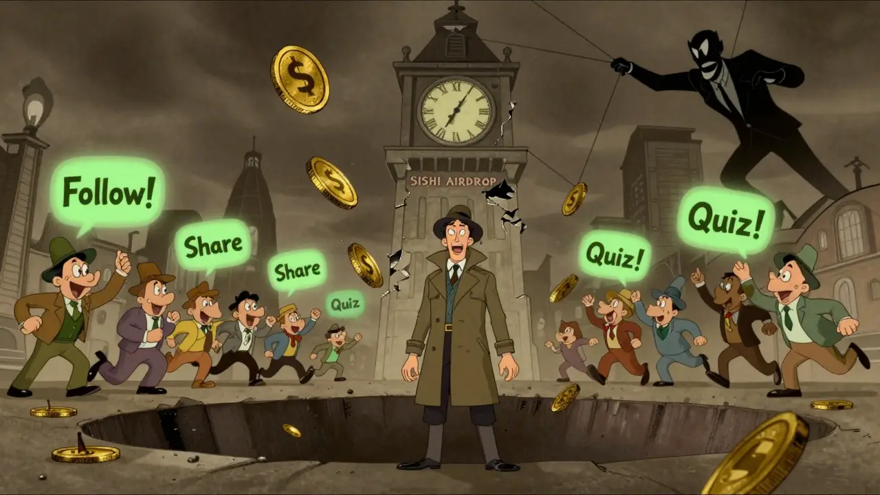 Sishi Finance (SISHI) Airdrop: How It Works, Current Status, and Real Risks