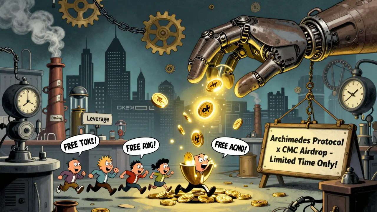 ACMD X CMC Airdrop by Archimedes: How It Worked and What Happened After