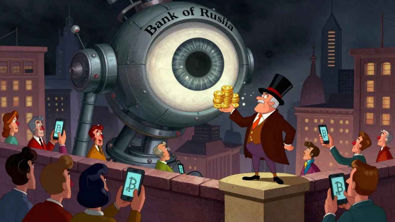 Digital ruble surveillance and exclusive investor access