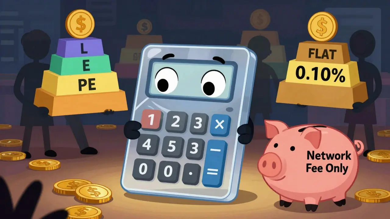 Illustration of transparent fees vs complex competitor structures