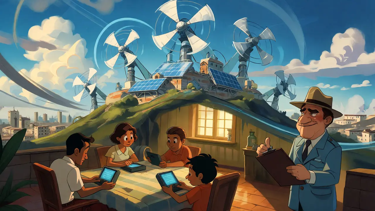 Family managing crypto while a regulated mine operates nearby